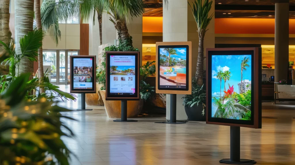 Cartelería digital para hoteles